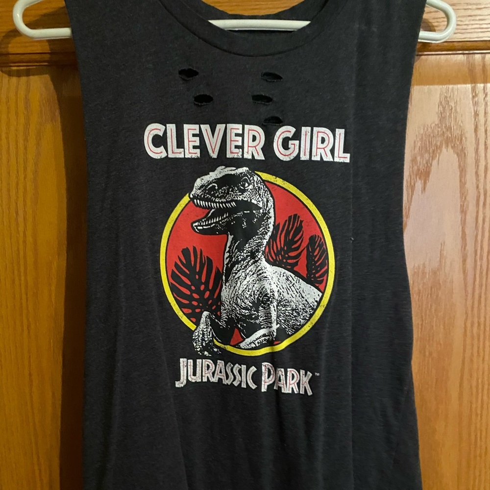 ✨Jurassic Park Tank Top!✨No stains!
